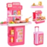 Bucătărie de Jucărie Portabilă 3-în-1 pentru Copii