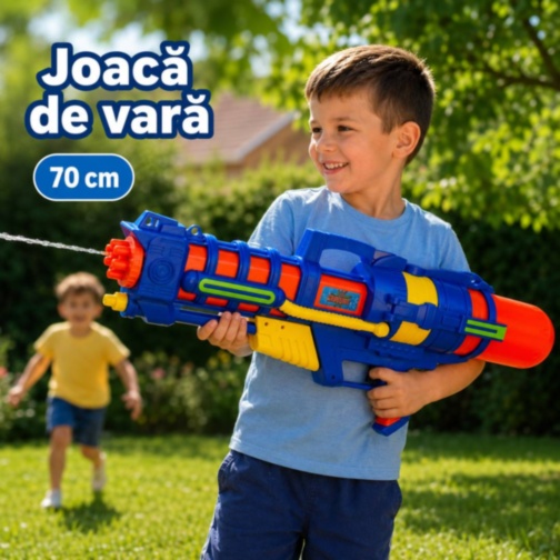 Pistol cu apă mare, cu pompare manuală, 70 cm