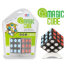 Cub Rubik Fidget cu Butoane Colorate