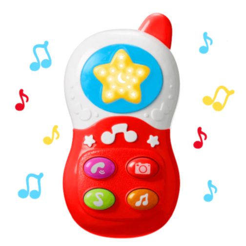 1buc. Telefon muzical interactiv cu proiector și lumini