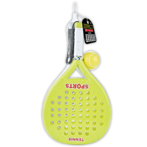 Set Tenis pentru Copii cu 2 Rachete și Minge Moale – Jucărie Sportivă de Exterior