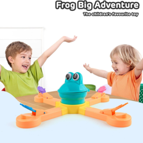 Joc Interactiv „Frog Big Adventure” – Aventură Amuzantă cu Broscuțe