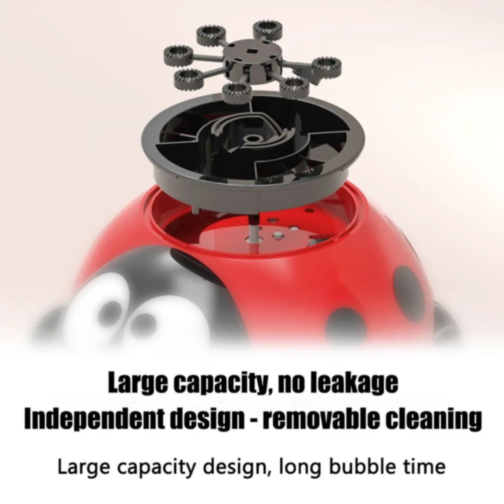 Mașină de Baloane în Formă de Buburuză cu Lumini (culoare aleatorie)