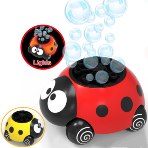 Mașină de Baloane în Formă de Buburuză cu Lumini (culoare aleatorie)