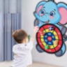 Joc cu Țintă Elefant și 3 Bile Lipicioase