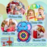 Joc cu Țintă Elefant și 3 Bile Lipicioase