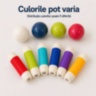 Set magnetic de construcție flexibil cu 45 de piese