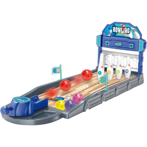 Bowling de masă cu catapultă