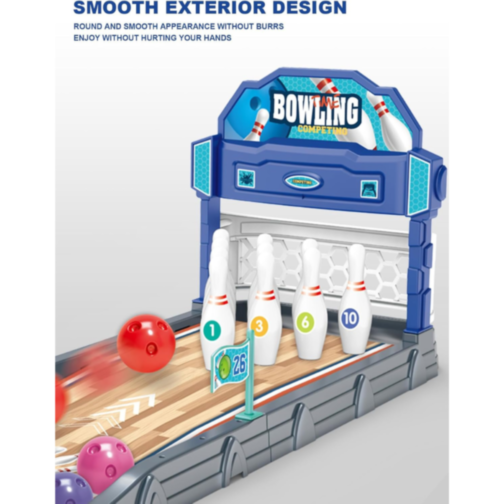 Bowling de masă cu catapultă