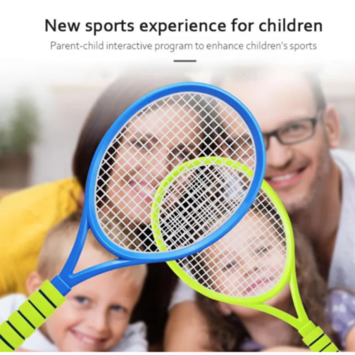 Set Rachete Badminton cu Minge și Fluturaș