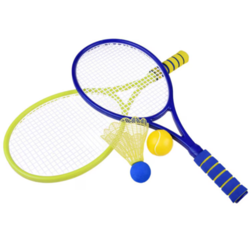 Set Rachete Badminton cu Minge și Fluturaș