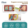 Centru Educativ Verde 3-în-1 pentru Copii - Plimbător, Masă de Joacă și Activități Interactive