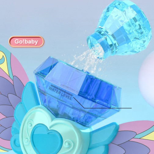 Baghetă Magică Zburătoare cu Baloane și Lumină (culoare aleatorie)