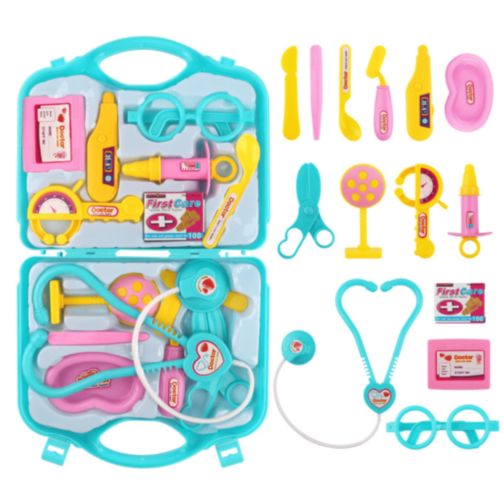Set Doctor 15 Piese cu Geantă și Accesorii (culoare aleatorie)