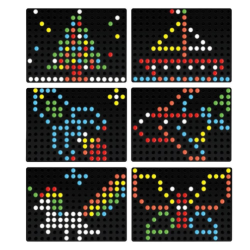 Mozaic luminos cu 208 piese LED