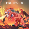 Dragon interactiv cu telecomandă și funcții de fum și sunet