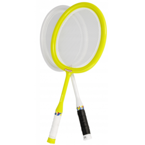 Set Badminton pentru Copii cu 2 Rachete și 2 Fluturași – Jucărie Sportivă de Vară