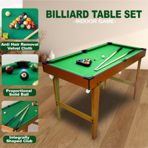 Masă de Biliard pentru Copii și Adulți – Joc de Interior