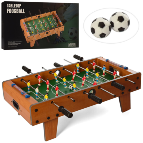 Masă de Fotbal de Jucărie cu Scor Manual – Dimensiune Compactă pentru Copii