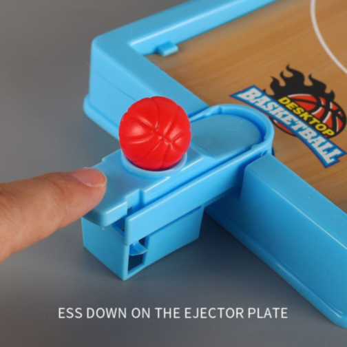 Baschet de Masă pentru Copii – Mini Coș cu Minge și Lansator (culoare aleatorie)