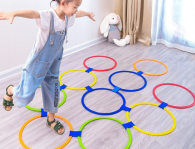 Set Inele Sportive Colorate pentru Joc și Agilitate | image