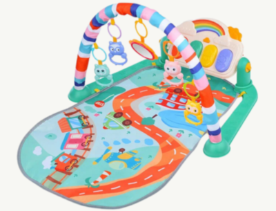 Saltea Interactivă Bebe cu Pian și Jucării Suspendate  | image