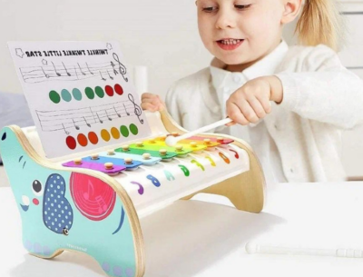 Xilofon muzical cu note colorate – Lumea Muzicii | image