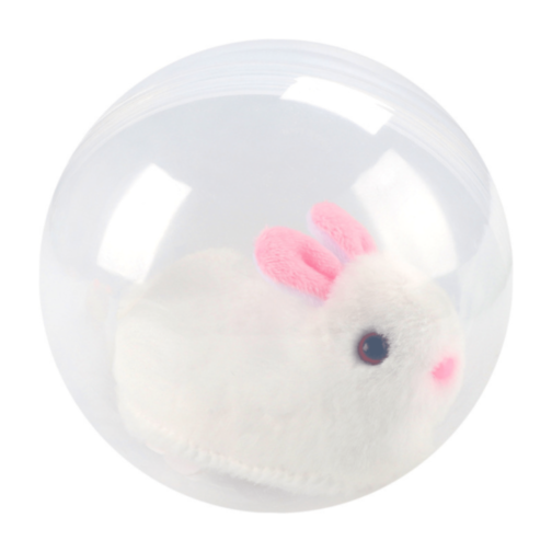 Iepuraș Interactiv în Bilă Luminoasă care Se Mișcă (culoare aleatorie)