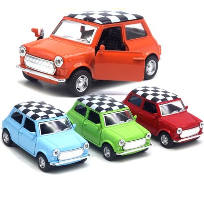 1buc. Mașinuță Mini-Cooper Clasică cu Funcție de Împingere, Model 1/32 | image