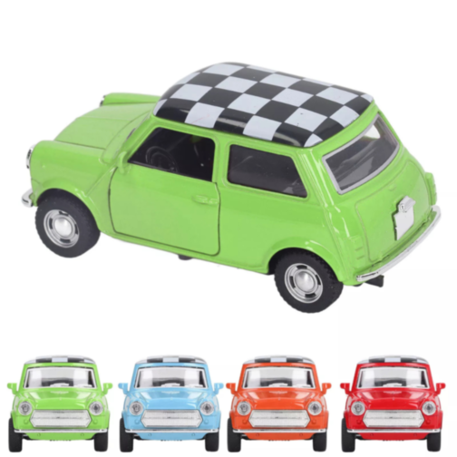 1buc. Mașinuță Mini-Cooper Clasică cu Funcție de Împingere, Model 1/32