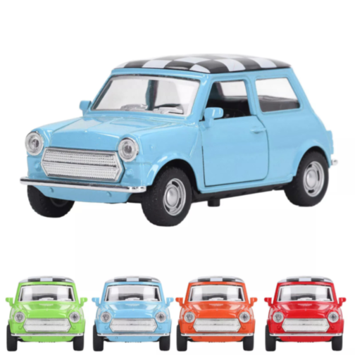 1buc. Mașinuță Mini-Cooper Clasică cu Funcție de Împingere, Model 1/32