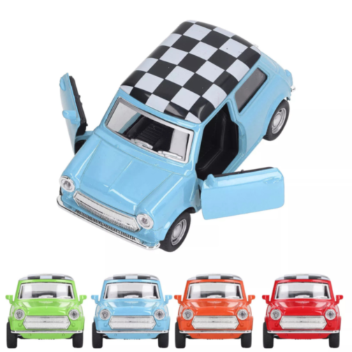 1buc. Mașinuță Mini-Cooper Clasică cu Funcție de Împingere, Model 1/32