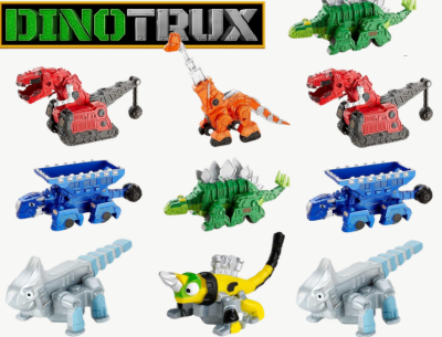 Set Dinozauri Transformabili 