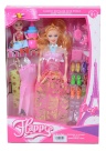 Barbie cu Fiica, 2 Ținute, Încălțăminte și Accesorii de Păr