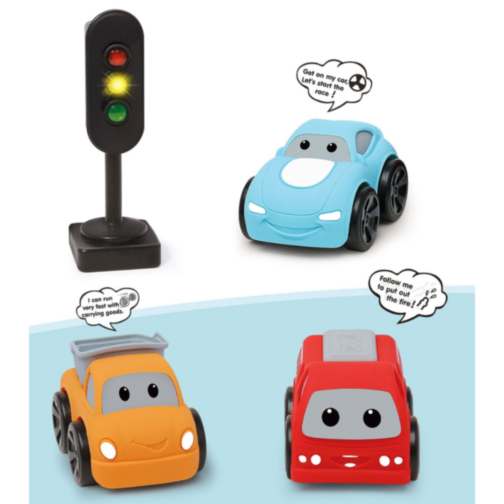 1buc. Mașinuță Mini Traffic cu Semafor – Diverse Modele