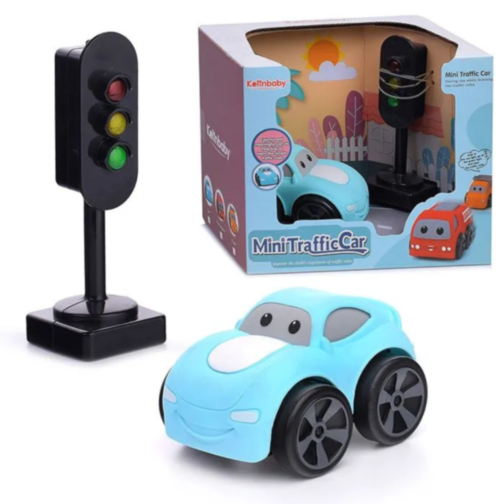 1buc. Mașinuță Mini Traffic cu Semafor – Diverse Modele