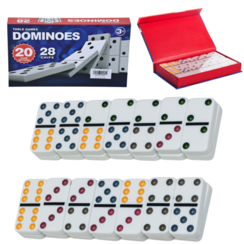 Set Domino Clasic – Joc de Societate pentru Toată Familia