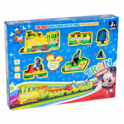 Tren Motorizat  Disney  cu Sunete și Efecte Luminoase