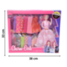 Păpușă Charm Girls cu Rochițe Fashion Set (culori aleatorii)