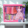 Păpușă Charm Girls cu Rochițe Fashion Set (culori aleatorii)
