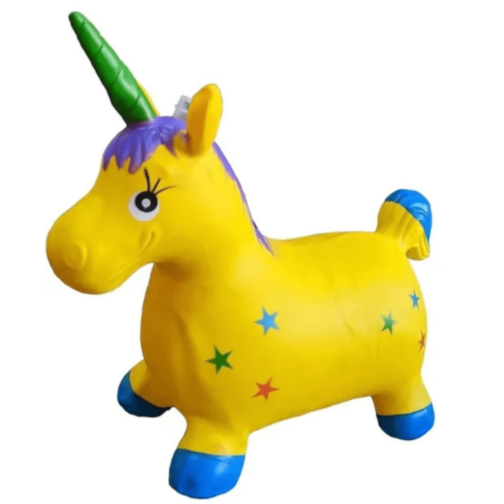 Unicorn Gonflabil cu Lumină și Sunet pentru Copii (culoare aleatorie)
