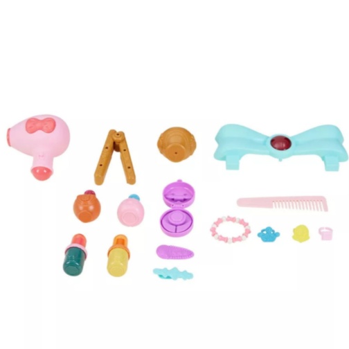 Masă de Toaletă pentru Copii cu Oglindă și Accesorii