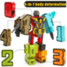 Robot Transformabil 5 în 1 Digital Cool Team 