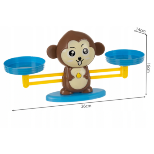 Joc educativ - Maimuță cu Balanță pentru Numărare