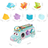 Autobuz Interactiv cu Xilofon și Sortator de Forme (culoare aleatorie)