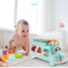 Autobuz Interactiv cu Xilofon și Sortator de Forme (culoare aleatorie)