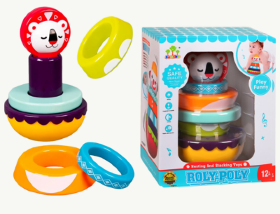 Jucărie de stivuit leu - Roly Poly | image