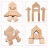 Set Blocuri de Construcție din Lemn - 22 Piese