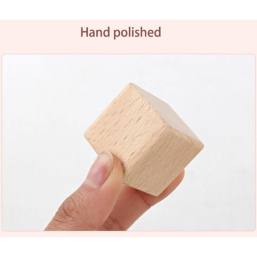 Set Blocuri de Construcție din Lemn - 22 Piese