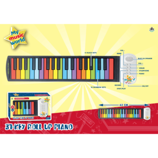 Pian rulabil Roll Up cu 31 de Clape 